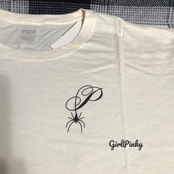 victoria secret PINK leggings OUTFIT WITH LONG SLEEVED CAMPUS TEE SIZE XXL - Picture 7 of 8